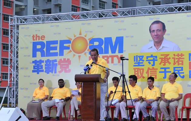 RP's Punggol East Kenneth Jeyaretnam - 'We are no motely crew!'