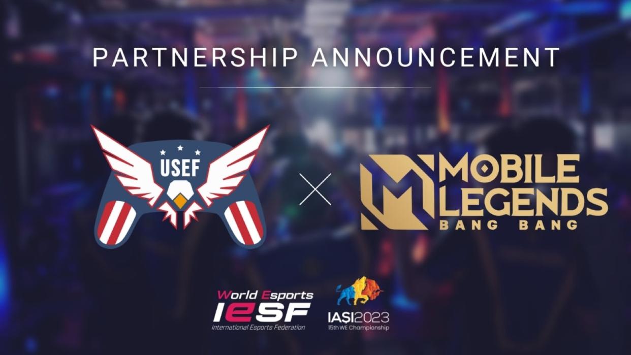 Mobile Legends developer MOONTON Games has partnered with the United States Esports Federation for the IESF World Championships 2023. (Photo: MOONTON Games)