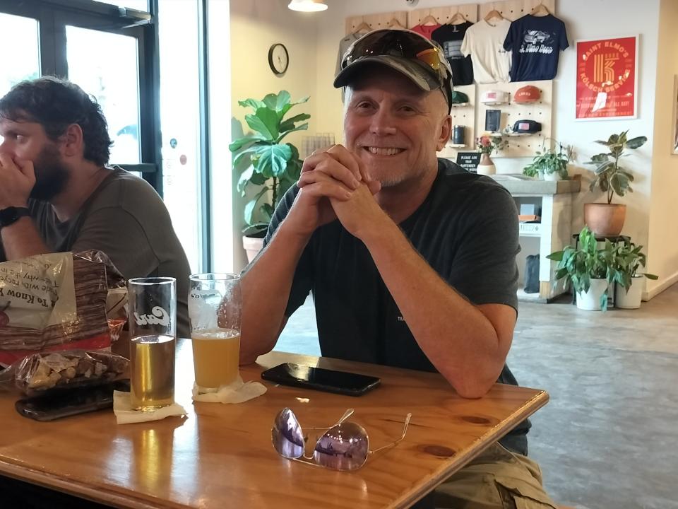 Scott Schneider and his wife, Debbie, enjoy stopping in for a handcrafted beer at the St. Elmo Brewing Co.