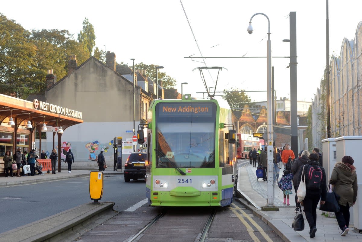Stock image of a Croydon tram (Daniel Lynch)
