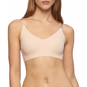 Ladies Seamless Bras Comfort Wirefree Bra for Women Sexy Pure Everyday  Bralette Small Cup Underwear One-Piece Bras Beige at  Women's  Clothing store