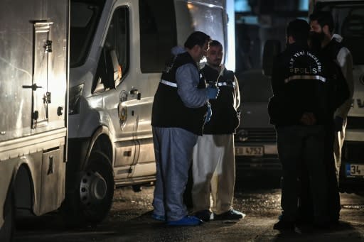 Turkish forensic police officers have searched the Saudi consulate and the consul's residence in Istanbul