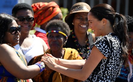 Prince Harry and Meghan begin their Africa tour in Cape Town