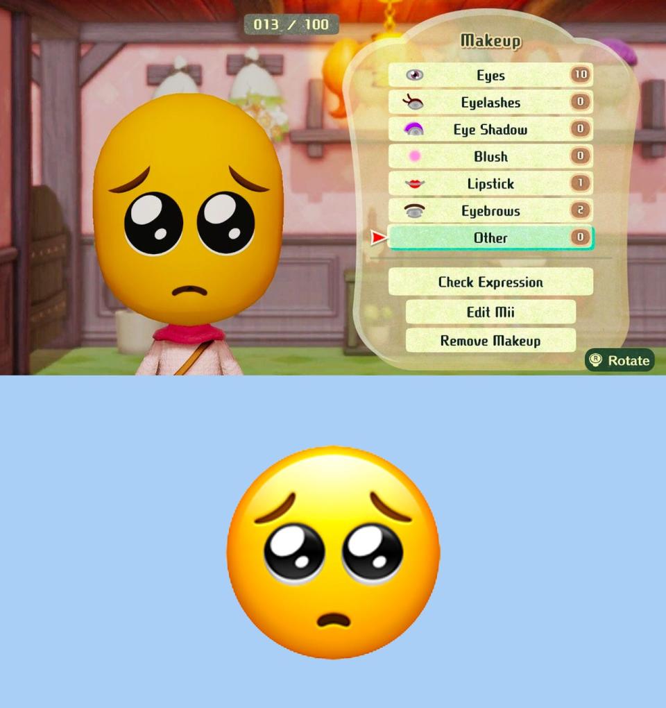 emoji miitopia mii