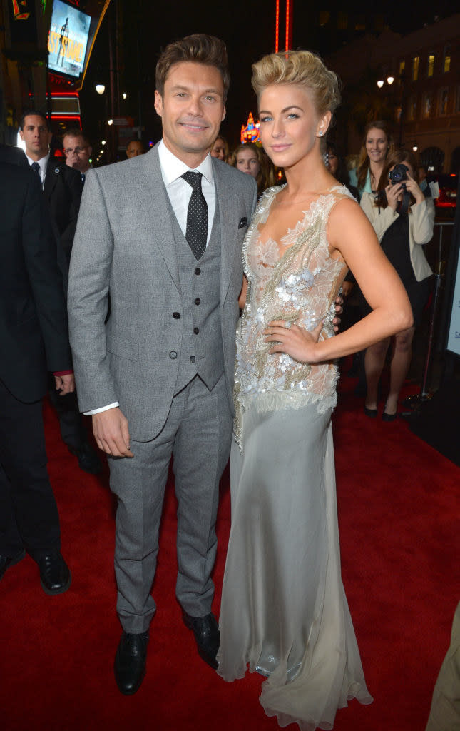 Ryan and Julianne on the red carpet