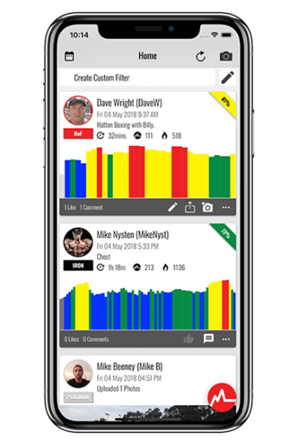 MyZone Workout App