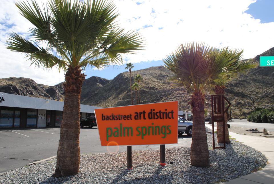 The First Wednesday Art Walk is held from 5 to 7 p.m on the first Wednesday of every month in Palm Springs.