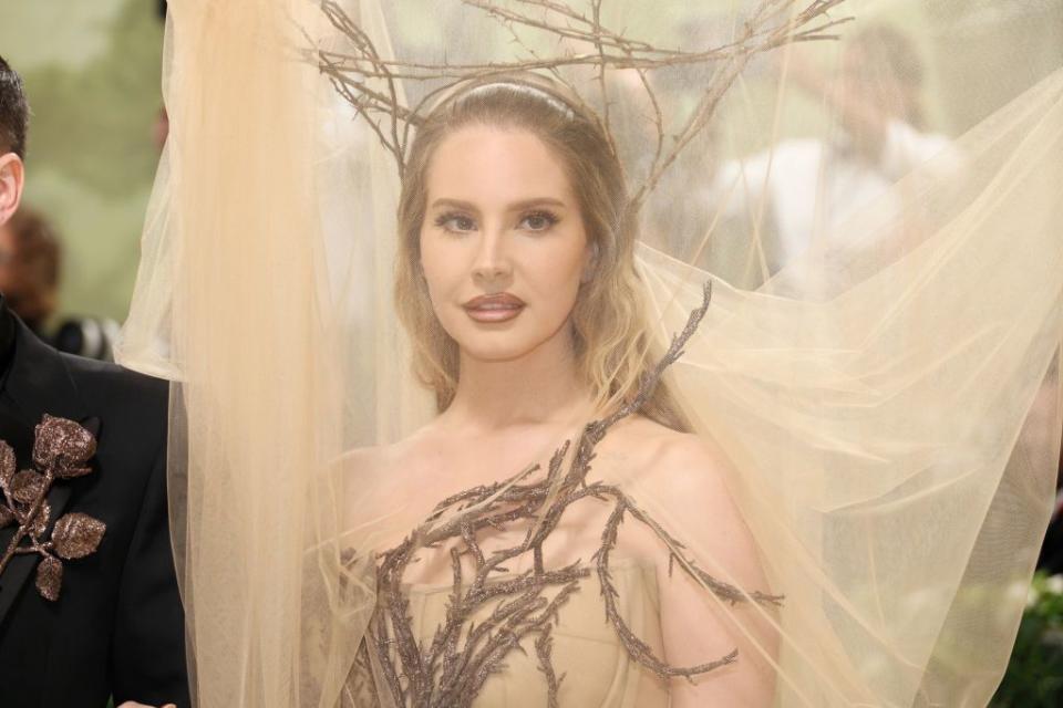 Lana Del Rey Is the Tree in ‘The Garden of Time’ at the 2024 Met Gala