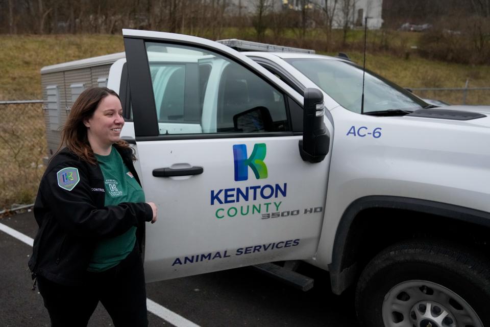 Kelsey Maccombs, director of Kenton County Animal Services, took The Enquirer on a ride along to find community cats in Kenton County.