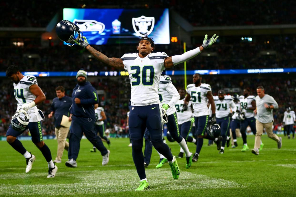 The Seahawks' victory on Sunday was the first of three matches taking place at Wembley: Getty Images