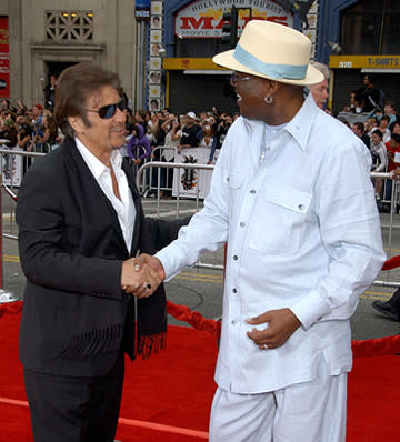 Al Pacino and Bernie Mac at the Los Angeles premiere of Warner Bros. Pictures' Ocean's Thirteen