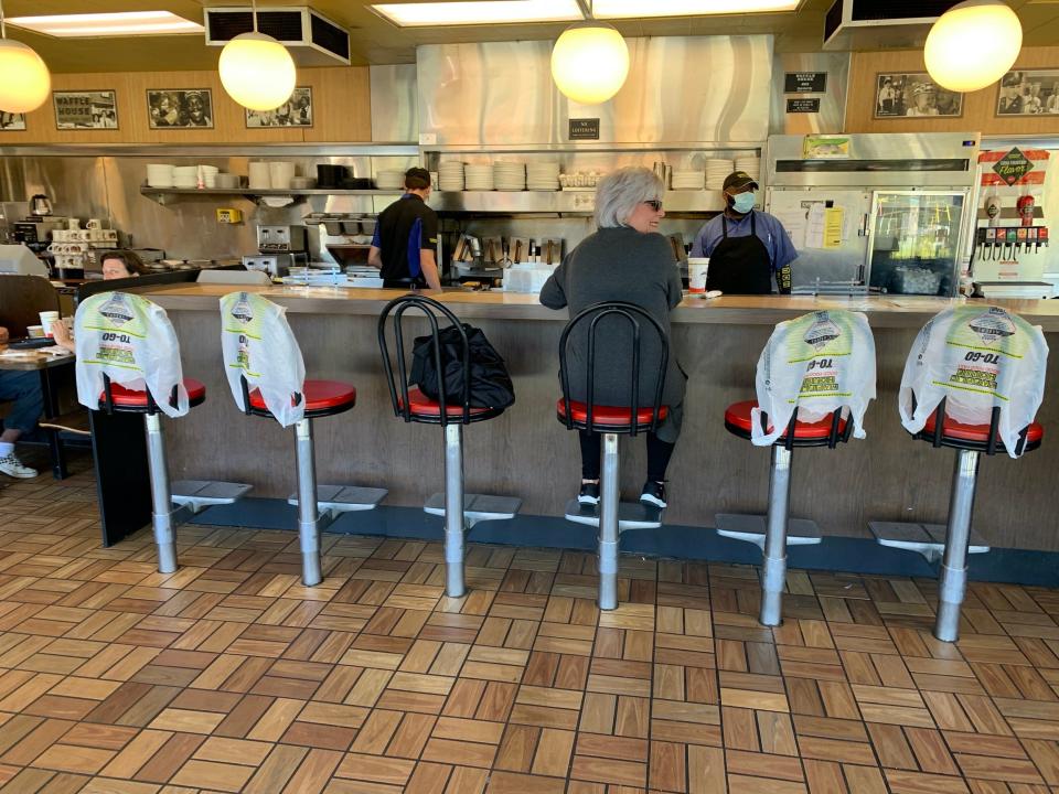 Waffle House Georgia reopening coronavirus