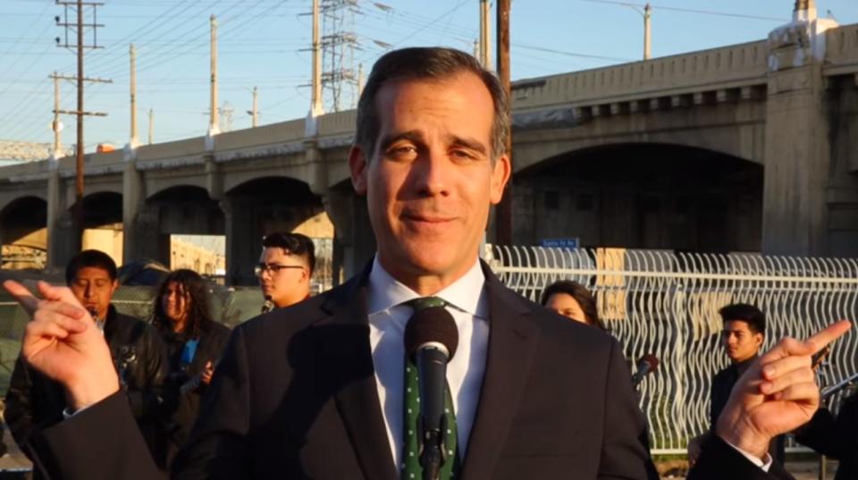 Eric Garcetti slow jam