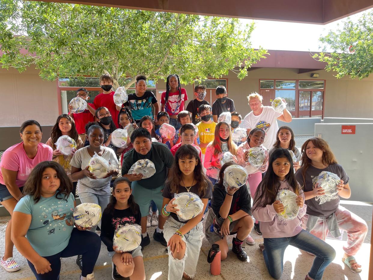 Tim Ingram realized a soccer ball could motivate elementary, middle and high school students to improve their grades and boost their self-esteem.