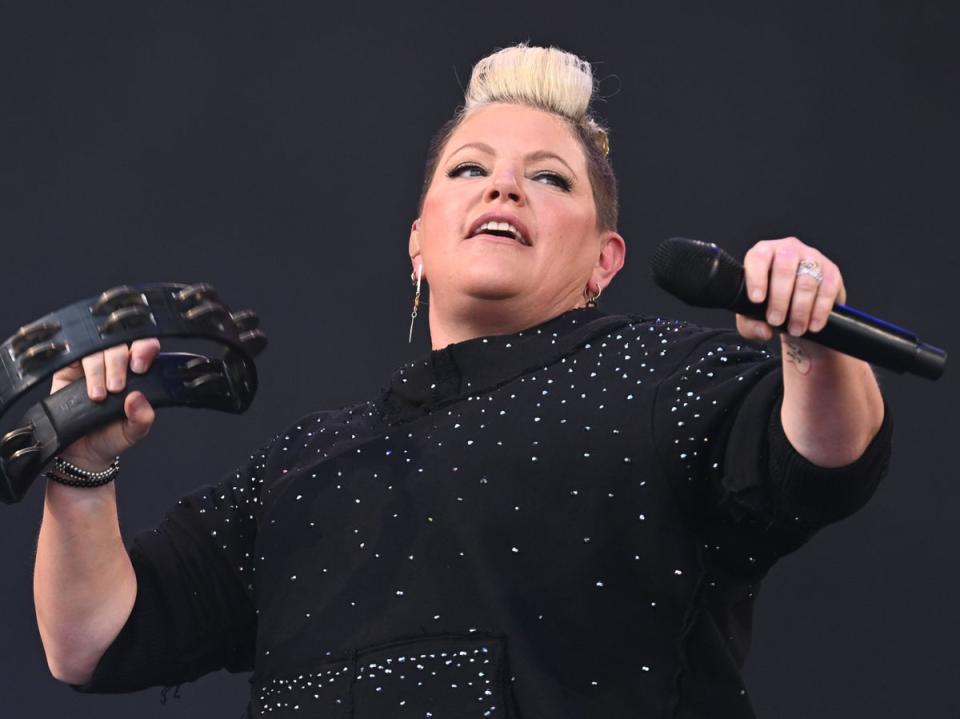 The Chicks frontwoman Natalie Maines (Anthony Harvey/Shutterstock)