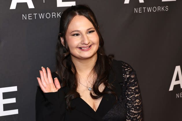 Gypsy Rose Blanchard attends "The Prison Confessions Of Gypsy Rose Blanchard" Red Carpet Event on January 05, 2024 in New York City.  - Credit: Jamie McCarthy/Getty Images