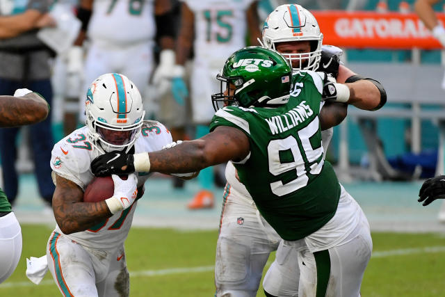 PFF: Jets' Quinnen Williams tops DTs for stops in middle