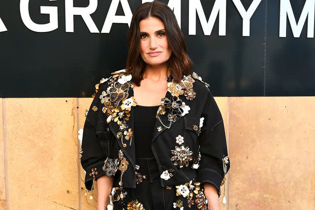 <p>Gilbert Flores/Billboard via Getty Images</p> Idina Menzel at A Conversation with Idina Menzel at The GRAMMY Museum on August 22, 2023 in Los Angeles, California