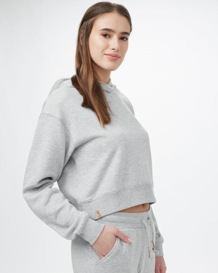 Cropped TreeFleece Hoodie (Photo via Tentree)