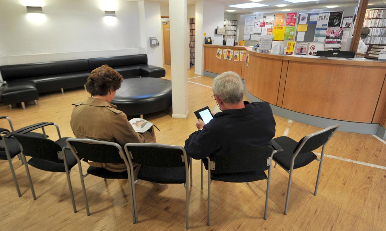 <span>Satisfaction with the NHS fell from 29% to 24% between 2022 and 2023, and 71% of survey respondents said they were unhappy with how long it took to get a GP or hospital appointment.</span><span>Photograph: Anthony Devlin/PA</span>