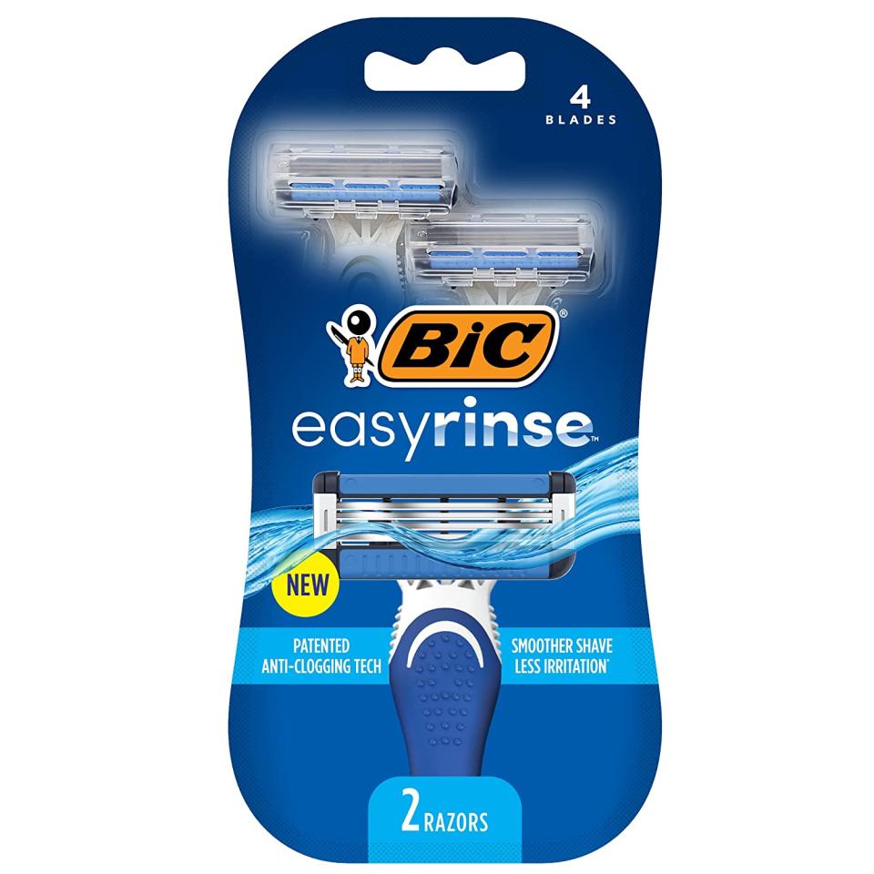 BIC EasyRinse Razors Offer a Clean, Smooth Shave With Less Clogging