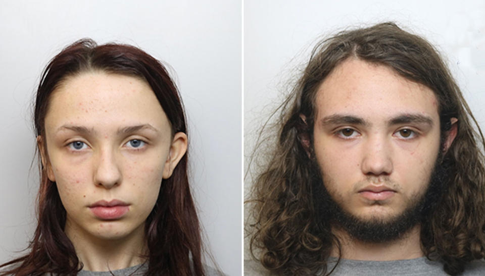 Scarlett Jenkinson and Eddie Ratcliffe, both 16, have been named as the killers of teenager Brianna Ghey. (PA)