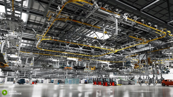 BMW Group is using Omniverse to build a digital factory that will mirror a real-world place.