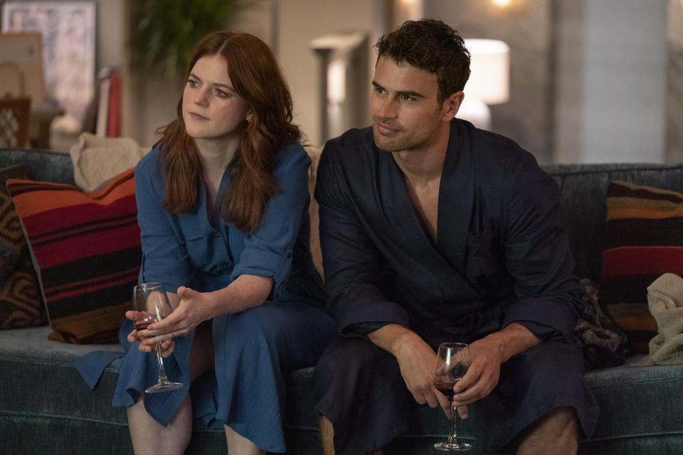 Rose Leslie and Theo James in The Time Traveler's Wife