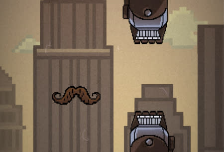 Flappy Stache screenshot