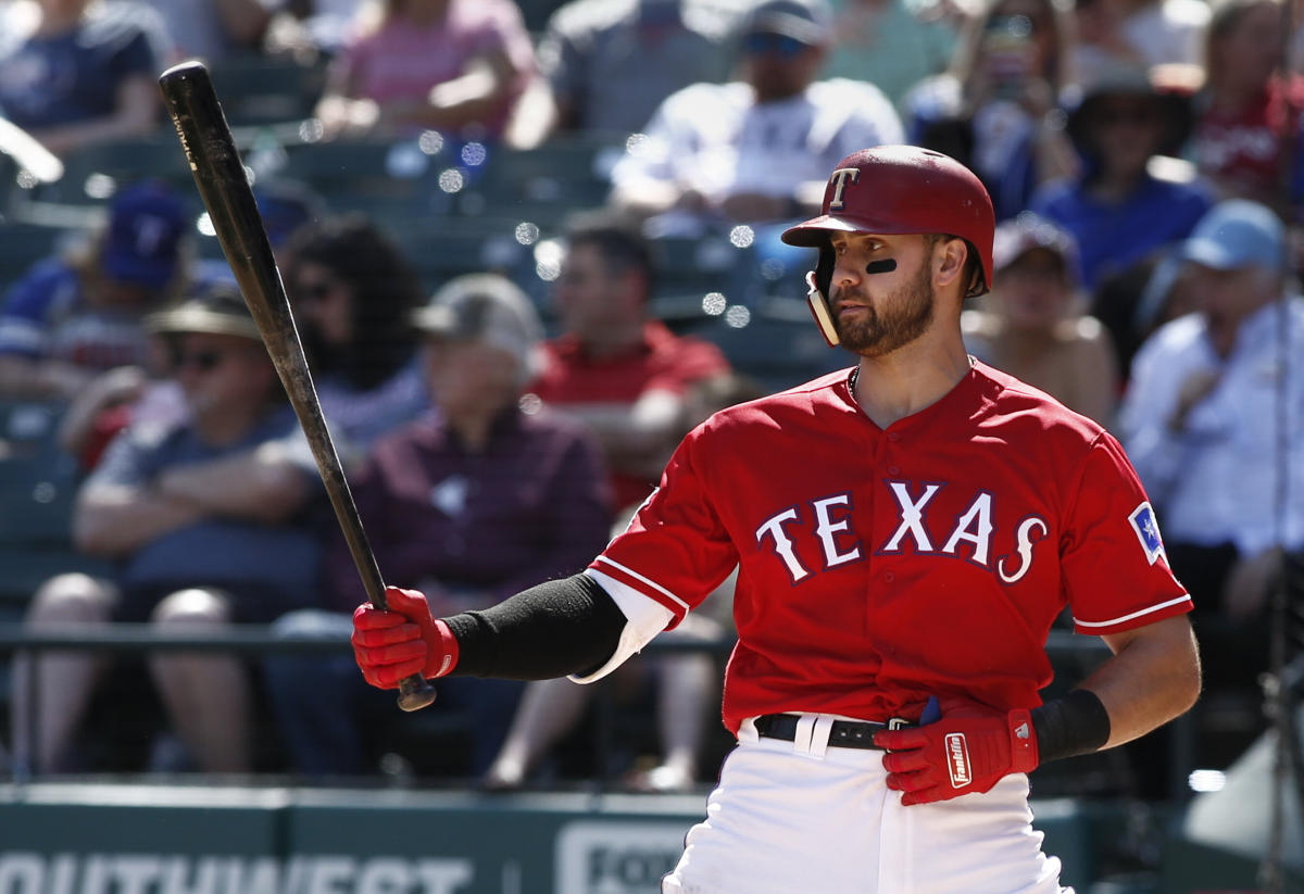 Gallo getting on base for Rangers without all of the extras