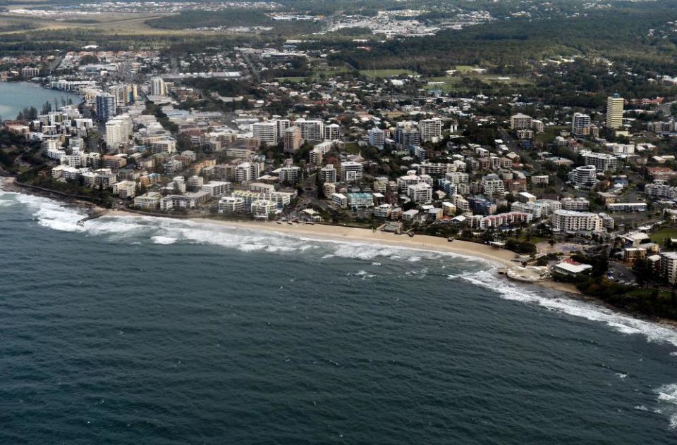 Caloundra on the Sunshine Coast.