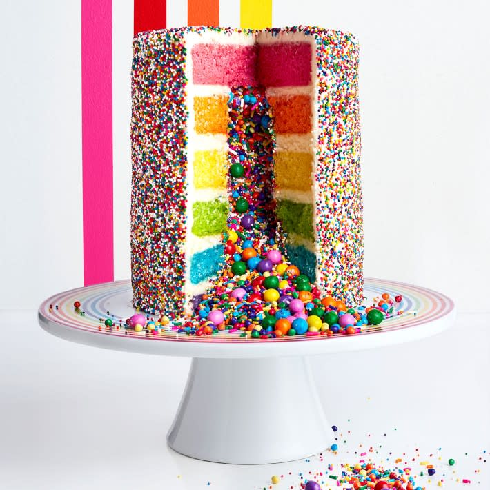 <p><a href="https://go.redirectingat.com?id=74968X1596630&url=https%3A%2F%2Fwww.williams-sonoma.com%2Fproducts%2Fflour-shop-surprise-cake-kit&sref=https%3A%2F%2Fwww.oprahdaily.com%2Flife%2Ffood%2Fg33980079%2Fbest-food-gifts%2F" rel="nofollow noopener" target="_blank" data-ylk="slk:Shop Now;elm:context_link;itc:0;sec:content-canvas" class="link ">Shop Now</a></p><p>Flour Shop Rainbow Explosion Cake Kit</p><p>williams-sonoma.com</p><p>$59.95</p><span class="copyright">Williams Sonona</span>