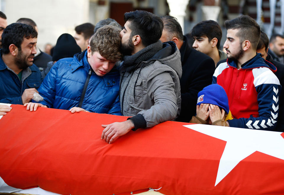 Turkey mourns the victims of the New Year’s Eve nightclub attack