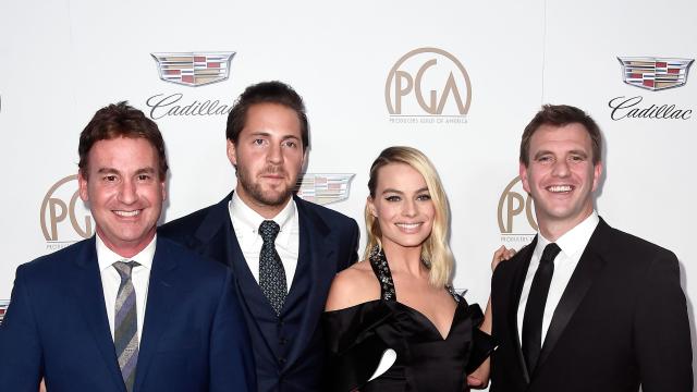 Margot Robbie Enjoys Rare Date Night With Husband Tom Ackerley