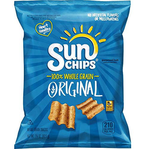 SunChips Original Multigrain Snacks, 1.5 Ounce (Pack of 64)