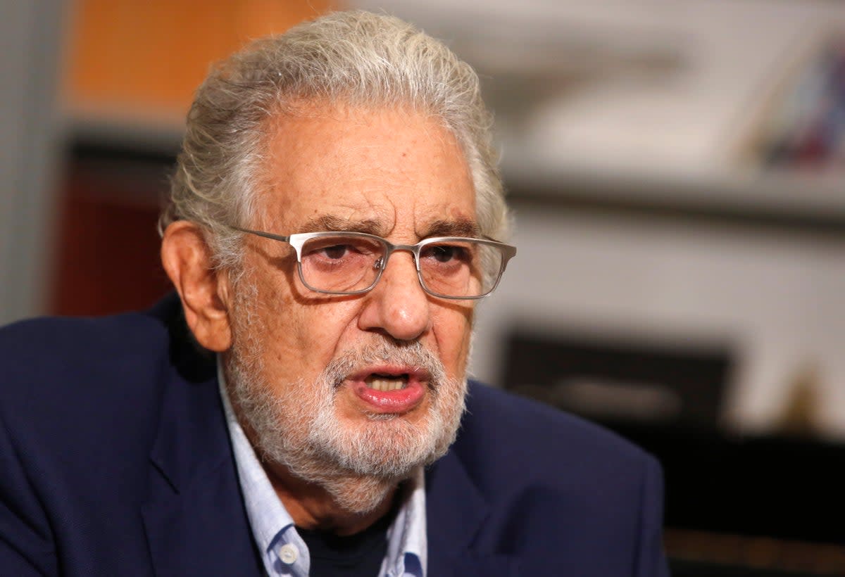 Argentina Placido Domingo Sect (Copyright 2020 The Associated Press. All rights reserved.)