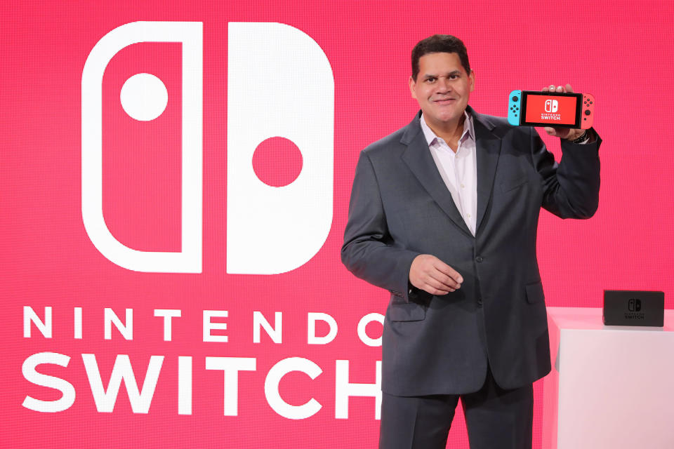 Nintendo of America President and COO Reggie Fils-Aime