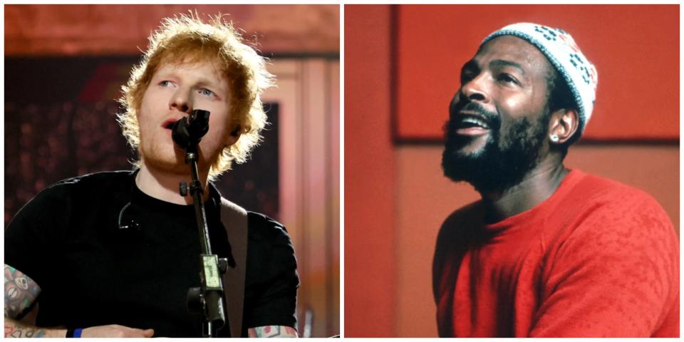 Ed Sheeran and Marvin Gaye