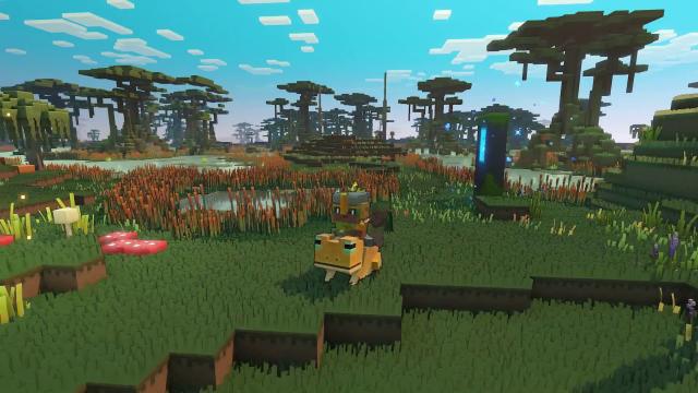 Minecraft Legends is a new action strategy game spin-off