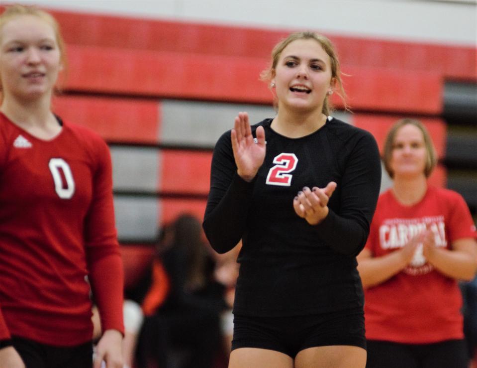 JoBurg's Jayden Marlatt continues to rack up kills on the volleyball court as she led her team to two key conference wins and a tournament title in St. Ignace.