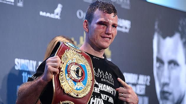 Horn will likely defend his title in Brisbane. Pic: Getty