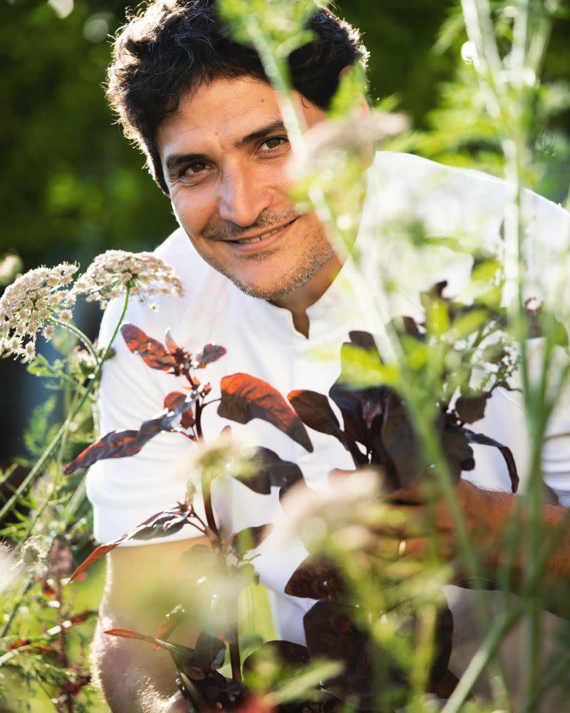 Photo of Mirazur's Chef Colagreco