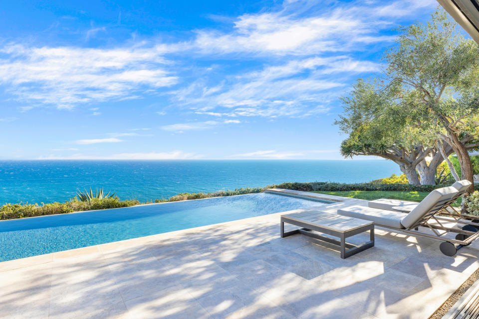 view from the malibu estate of kathleen kennedy and husband