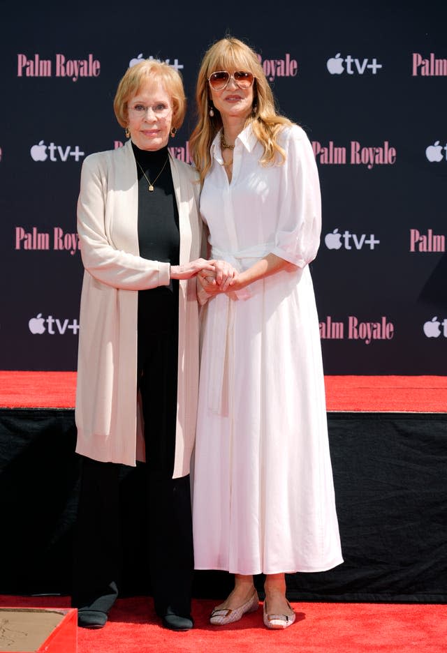 Carol Burnett Hand and Footprint Ceremony