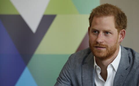 The Duke of Sussex at the YMCA event - Credit: PA