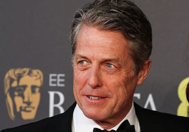 Hugh Grant at the Baftas in February