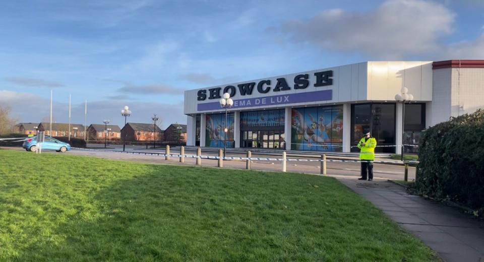 At 8.50pm, police received second reports of shots being fired at Showcase Cinemas on East Lancashire Road after a man entered carrying a firearm and allegedly threatened two workers (The Independent)