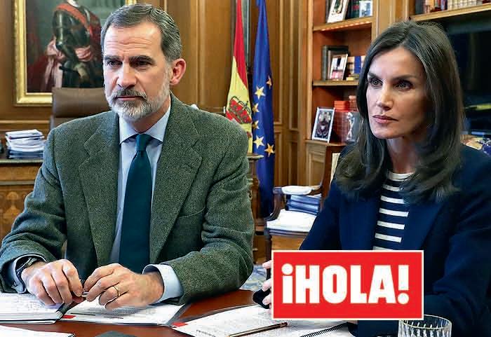 En ¡HOLA!, los Reyes unen fuerzas en la batalla contra el coronavirus 