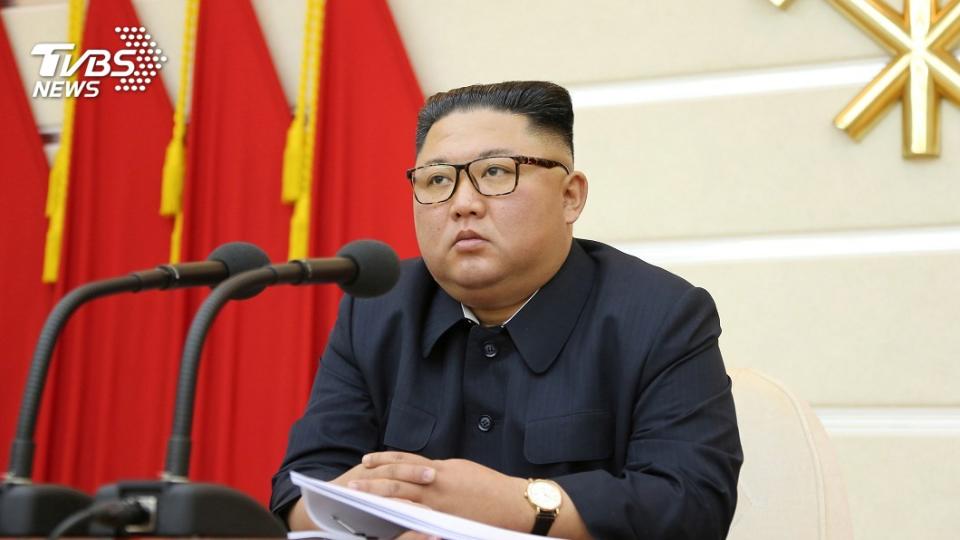 目前北韓仍宣布0確診，圖為北韓領導人金正恩。(圖／TVBS資料照)