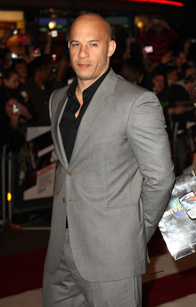 Fast & Furious European Premieres 2009 Vin Diesel